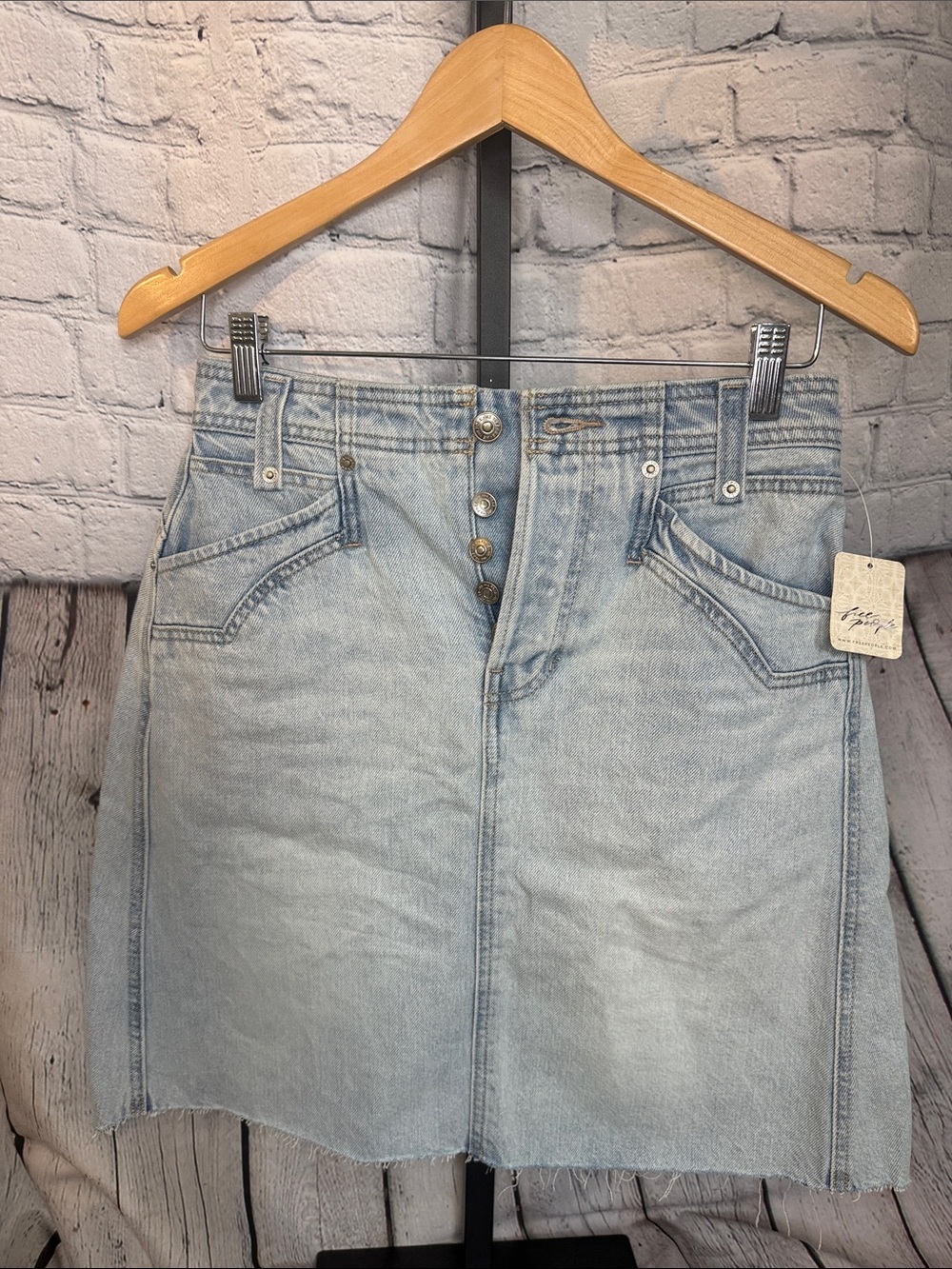 Free People Denim Skirt -26